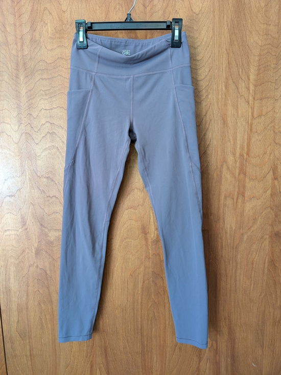 Athleta Other - Athleta Girl High-Rise Stash Your Treasures Tight Lavender Grey L/12